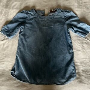 LOFT denim colored top